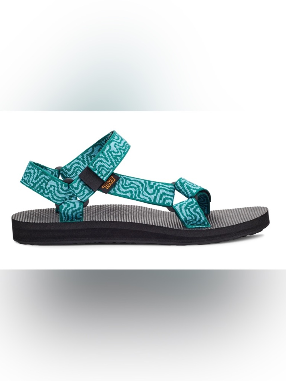 Teva Teal Patterned Adjustable Strap Sandal